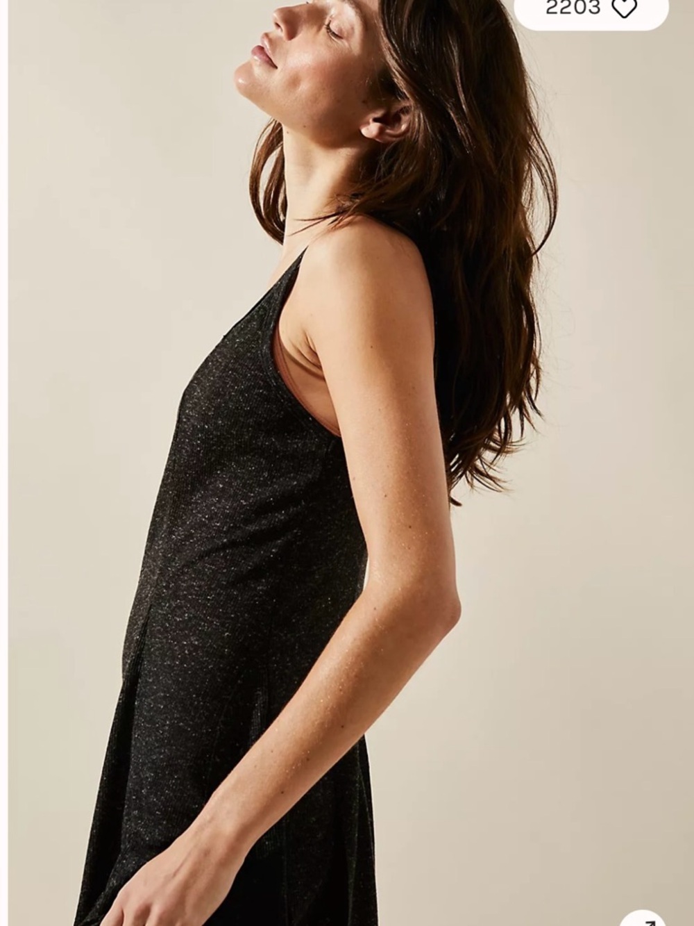 Free People Ruffle Romance Midi Dress Sleeveless Black Small NWT - Picture 4 of 9